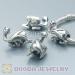 2012 Silver european Camel Charms Beads
