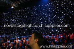 led star cloth white/led star lights/led star curtain light