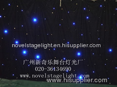 led star cloth blue/led star curtain/star curtain led/led stars light