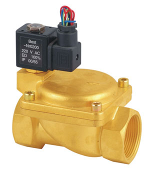 2 Way Solenoid Valve Brass