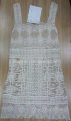 cotton lace garment