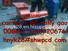 corn stripping and shelling machine