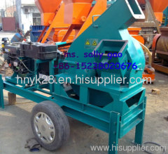 wood chipping machine