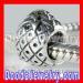 Silver european Pineapple Charms Bead