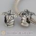 925 Sterling Silver Coconut Tree Charms