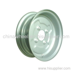 silver steel wheel rims for Trailers