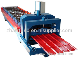 colored glazed tile roll forming machine