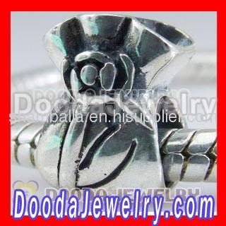 european Silver Purse Charms Beads