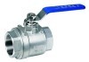 2 PCS thread ball valve st/st