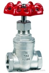 brass type thread gate valve