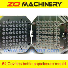 Plastic cap mold