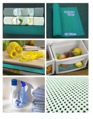 non-slip shelf liner