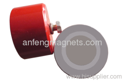 AlNiCo magnets with red coating