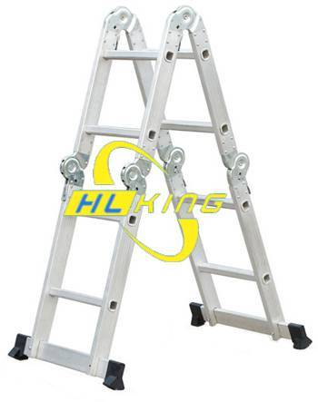 Aluminium folding multi-purpose ladders( small hinge)
