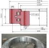 three-row roller slewing bearing with none geard
