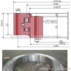 three-row roller slewing bearing with none geard