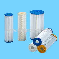 Paper pleated filter normal and big blue