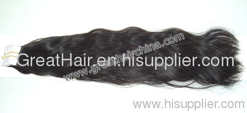 Top quality virgin tape hair