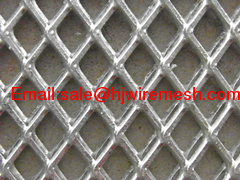 flattened galvanized expanded metal meshes