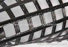 Polyester geogrid with PVC coating
