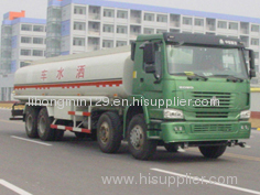 water tank truck 8x4