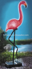 Solar Flamingo Light