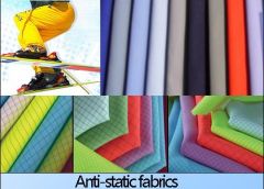 Anti-static fireproof fabric