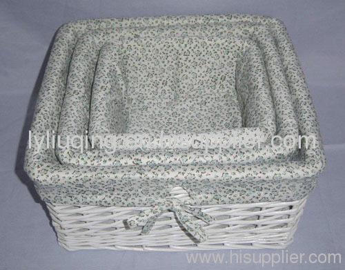 storage basket/willow baskets/wicker basket