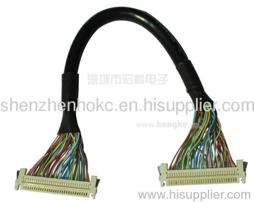 LVDS Cable Assembly for LCD Panel and Laptop