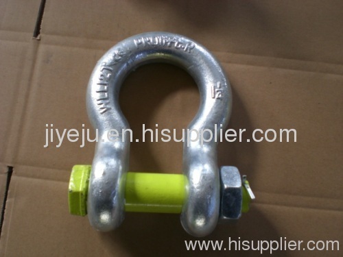 bolt type shackle