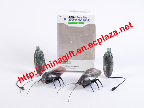 Remote Control Fluorescent Beetle