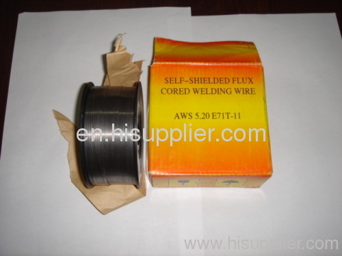 Self-shielded welding wire for mineral factory