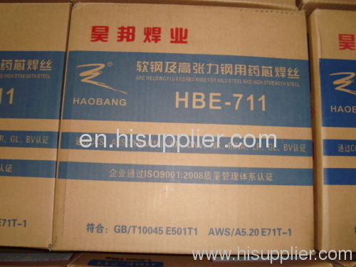 Welding wires for shipping buliding