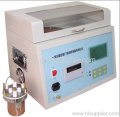 GDGY insulating oil dissipation factor tester/oil tangent delta tester/ dielectric content tester