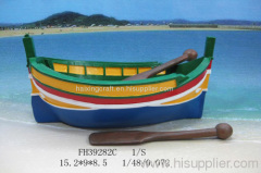 resin boat model