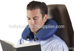 Travel Neck Pillow with Reading Light