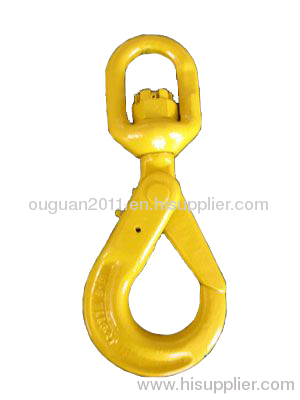 Swivel Self-Locking Hook With Bearing