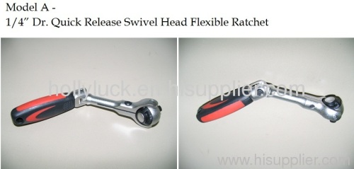 Swivel Head Flexible Ratchet