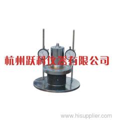 Asphalt uniaxial compression clamp