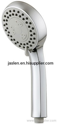 Three function round and ABS hand shower head