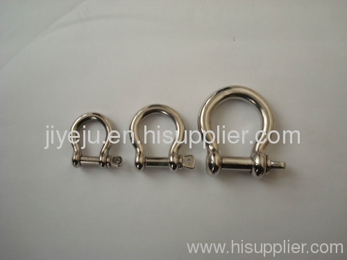 stainless steel bow shackle