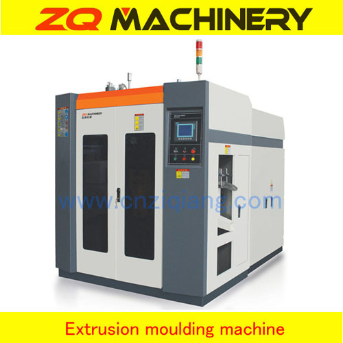 single station plastic bottle extrusion blow molding machine