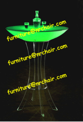 Acrylic LED cocktail table