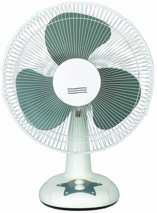 plastic table fan