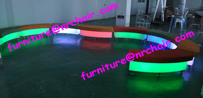 Acrylic LED Sofa