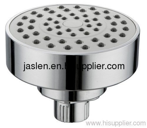 Round and simple one function shower heads