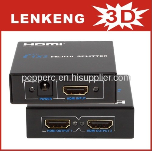 Hot sale 2 way HDMI Splitters @1080p 24Hz