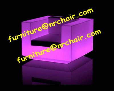 Acrylic LED sofa