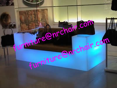 Acrylic LED Sofa