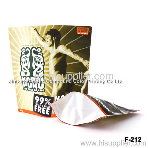 2kg food packaging bag with zipper